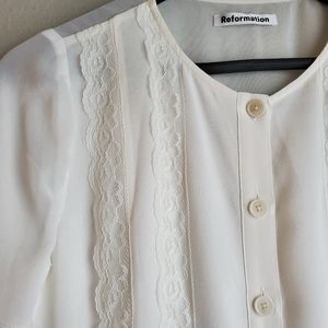 reformation sonnet dress